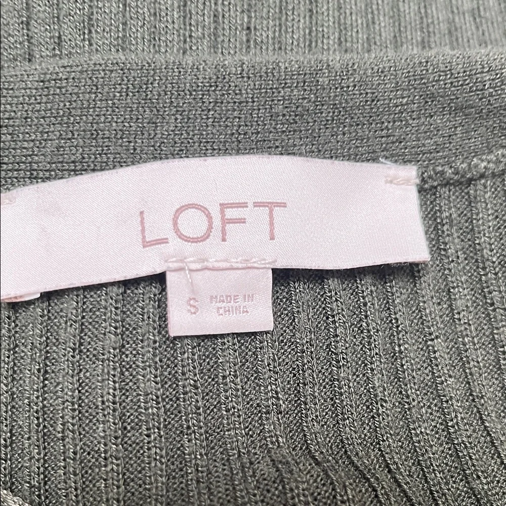 Loft Ribbed open Cardigan - Picture 4 of 7